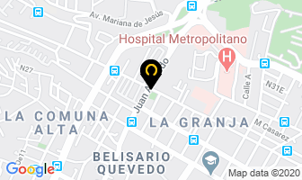 Mapa de Los Secos Del Ayer en Quito