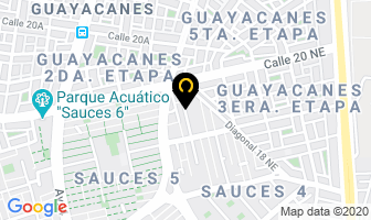 Mapa de Los Sueños De David en Guayaquil