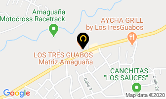 Mapa de Los Tres Guabos Restaurante en Quito
