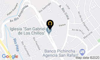 Mapa de Love Cake en Quito