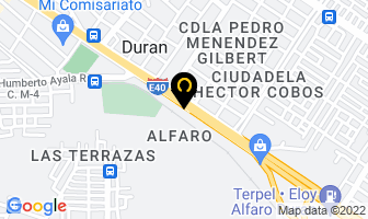 Mapa de Lubricadora Divino Niño en Durán