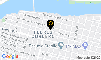 Mapa de Lubricadora Frank San en Guayaquil