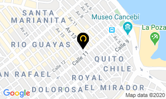 Mapa de Lubricadora Zambrano en Manta