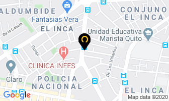 Mapa de Lubricambios R.v en Quito