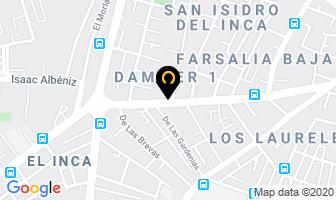 Mapa de Lubrirepuestos El Inca en Quito