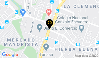 Mapa de M & C Papeles en Quito