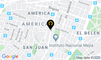 Mapa de M & M Suministros en Quito