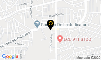 Mapa de M & M Abogados en Santo Domingo