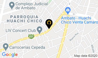Mapa de Macanica Industrial Arcos Metal en Ambato
