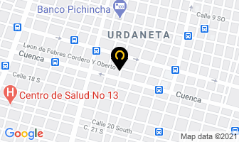 Mapa de Madera Atenas en Guayaquil