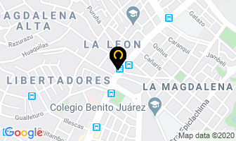 Mapa de Maderama, Super Centro Maderero en Quito