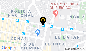 Mapa de Makiatto en Quito