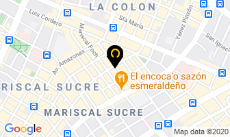 Mapa de Mama Clorinda en Quito