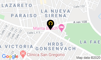 Mapa de Mantallanta en Manta