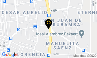 Mapa de Maquinarias Industrial Soque en Quito