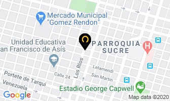 Mapa de Maquinas De Coser      La Bobina en Guayaquil