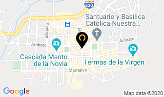 Mapa de Marberktour en Cantón Baños
