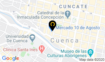 Mapa de Marcelo Sarmiento Cursos De Guitarra en Cuenca