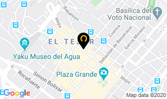Mapa de Marhogar Importadora Cardenas en Quito