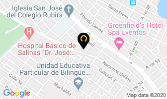 Mapa de Mariola Bienes Raices en Salinas