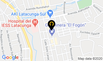Mapa de Marisqueria Playa De Pedernales en Latacunga