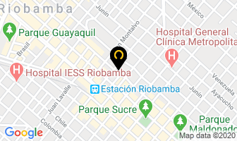 Mapa de Marisqueria Puerto Azul en Riobamba