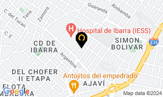 Mapa de Mas Coketos Peluquería Canina Profesional en Ibarra