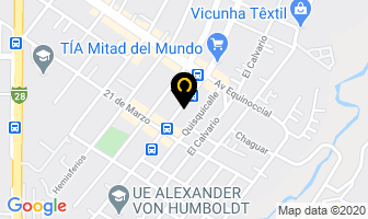 Mapa de Mas Vision Optica en Quito