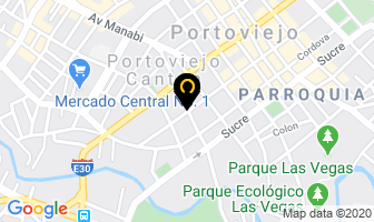 Mapa de Master Color en Portoviejo