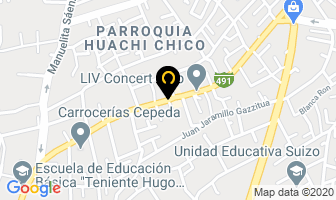 Mapa de Master Metal en Ambato