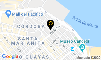 Mapa de Matiz Peluqueria en Manta