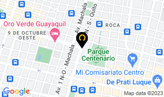 Mapa de Mauro Rojas en Guayaquil