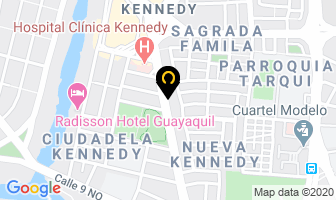 Mapa de Maverick Pizza en Guayaquil