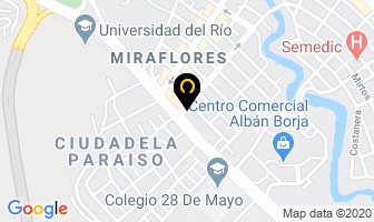 Mapa de Mc Producciones en Guayaquil