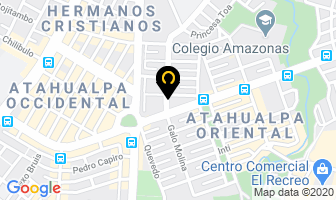 Mapa de Mecanica Industrial Mena en Quito