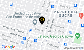 Mapa de Mecanica Morales en Guayaquil