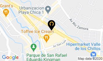 Mapa de “Med Vital” en Quito