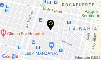 Mapa de Medical Way en Guayaquil