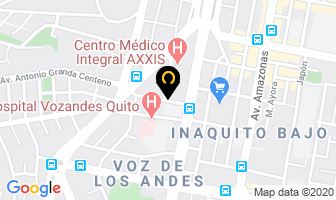 Mapa de Medicamenta Ecuatoriana S.a. en Quito