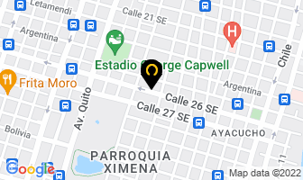 Mapa de Megacopias en Guayaquil