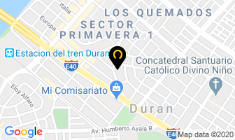 Mapa de Megahierro S.a. en Durán