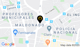 Mapa de Megavehiculos Concesionario Hyundai Quito, Servicio, Taller en Quito