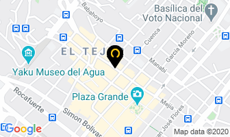Mapa de Mejia en Quito