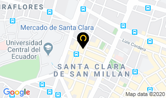 Mapa de Mercado Santa Clara Norte en Quito