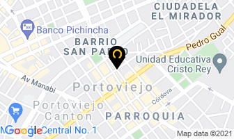 Mapa de Mercantil Sandra en Portoviejo