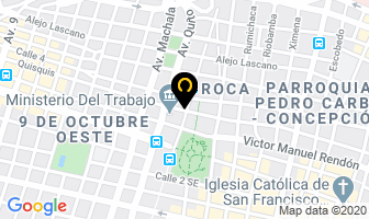Mapa de Merchan Magallanes Jorge Ab. en Guayaquil