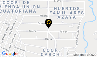 Mapa de Metalicas Fortex en Ibarra
