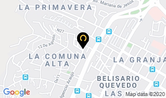 Mapa de Metalmecánica Quito en Quito