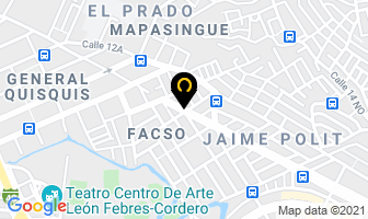 Mapa de Metropolitan English en Guayaquil