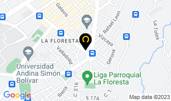 Mapa de Mi Podólogo en Quito
